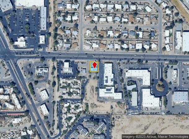  2025 W Grant Rd, Tucson, AZ Parcel Map