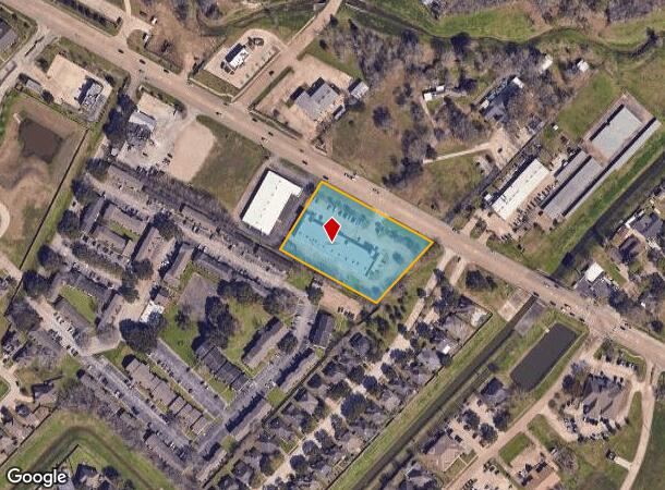 1130 Broadway St, Pearland, TX Parcel Map