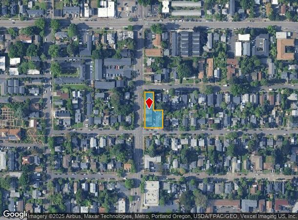  4204 Se Cesar E Chavez Blvd, Portland, OR Parcel Map