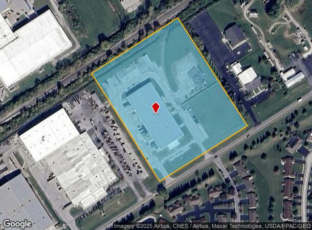  4500 Fostoria Ave, Findlay, OH Parcel Map