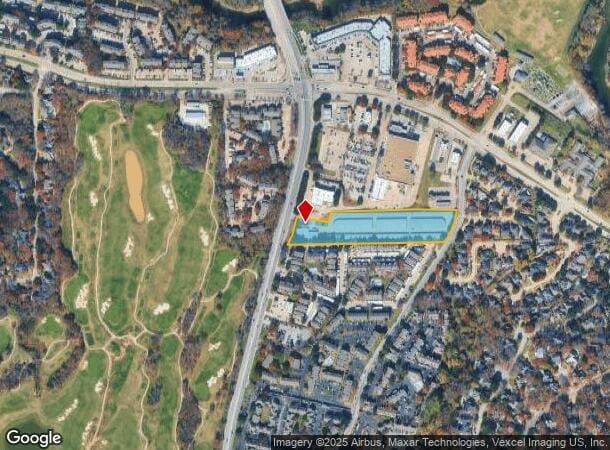 2729 N Collins St, Arlington, TX Parcel Map