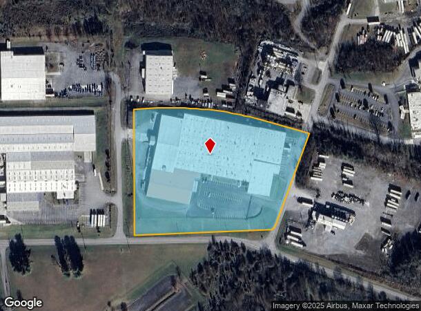  212 Industrial Dr, Bristol, TN Parcel Map