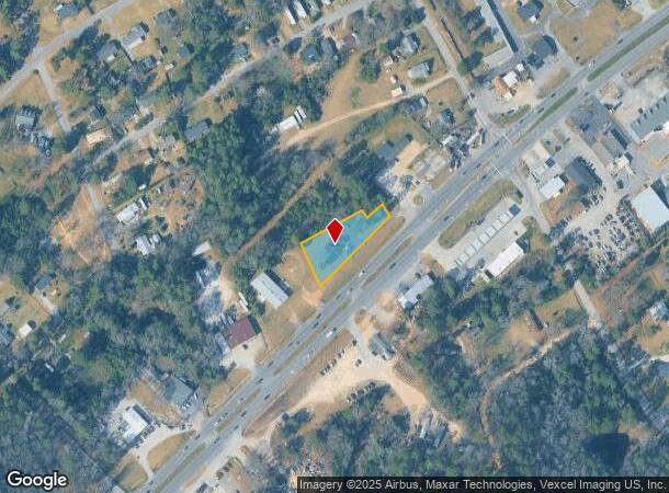 4708 Jefferson Davis Hwy, Beech Island, SC Parcel Map