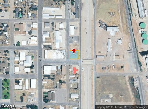 803 Avenue B, Abernathy, TX Parcel Map
