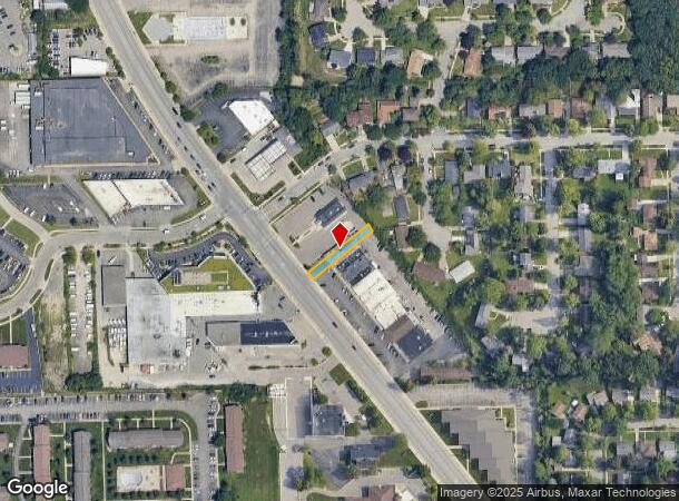  1952 W Stadium Blvd, Ann Arbor, MI Parcel Map