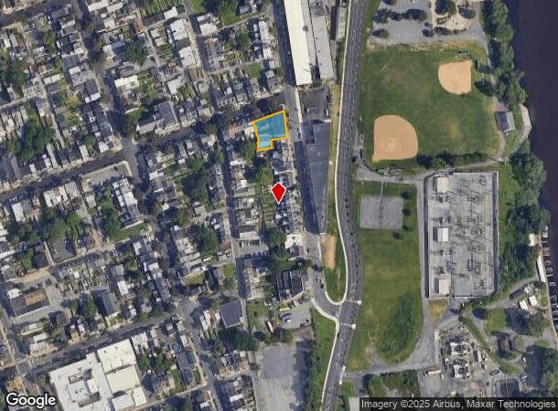  244 N Front St, Allentown, PA Parcel Map