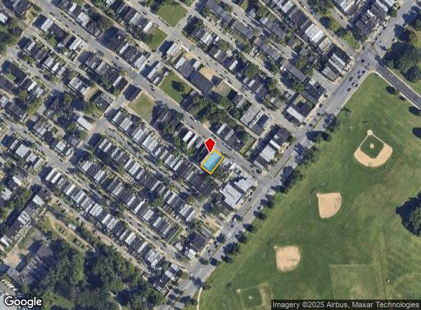  1749 Gorsuch Ave, Baltimore, MD Parcel Map