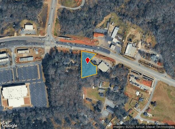  1612 Lexington Rd, Athens, GA Parcel Map