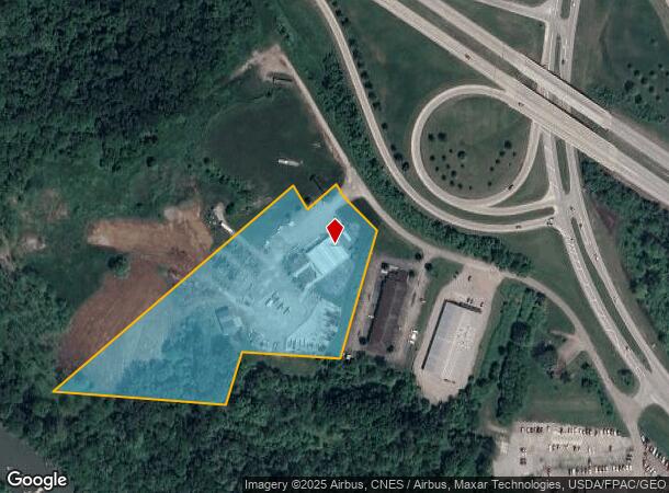 340 Columbus Rd, Athens, OH Parcel Map