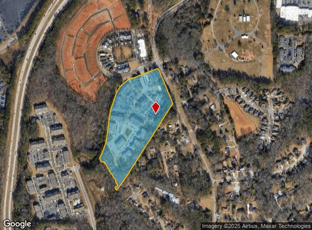150 Westpark Dr, Athens, GA Parcel Map