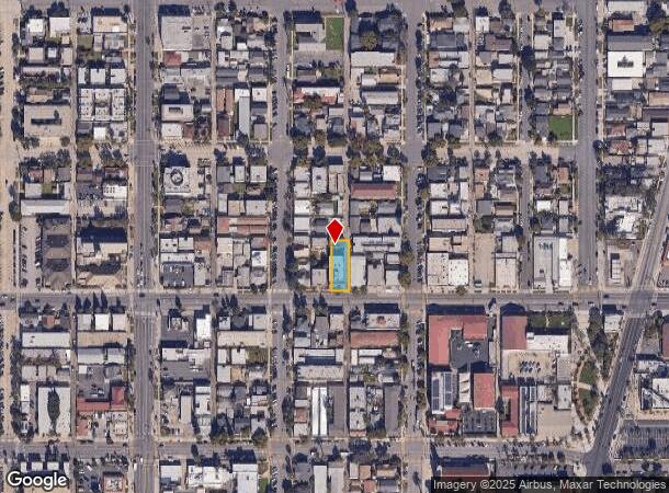 721 E 7Th St, Long Beach, CA Parcel Map
