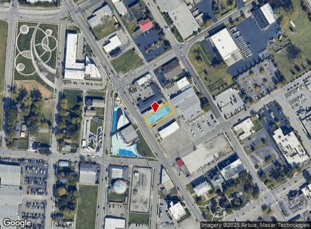 722 Spring St, Jeffersonville, IN Parcel Map