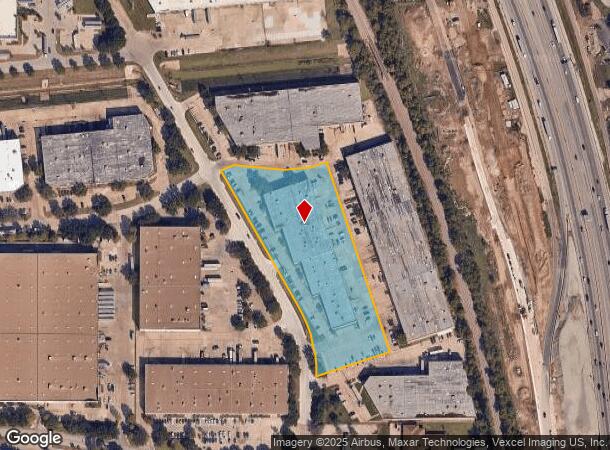1825 Monetary Ln, Carrollton, TX Parcel Map
