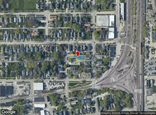  5411 16Th Ave, Kenosha, WI Parcel Map