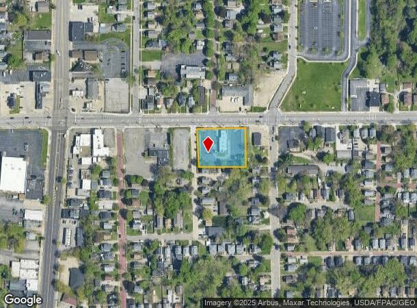  184 E Tallmadge Ave, Akron, OH Parcel Map