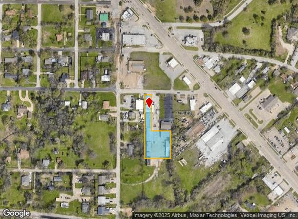 104 E Broadway St, Kennedale, TX Parcel Map