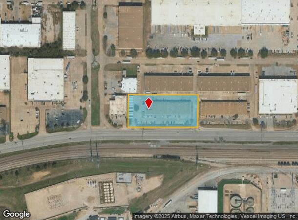  2211 E Division St, Arlington, TX Parcel Map