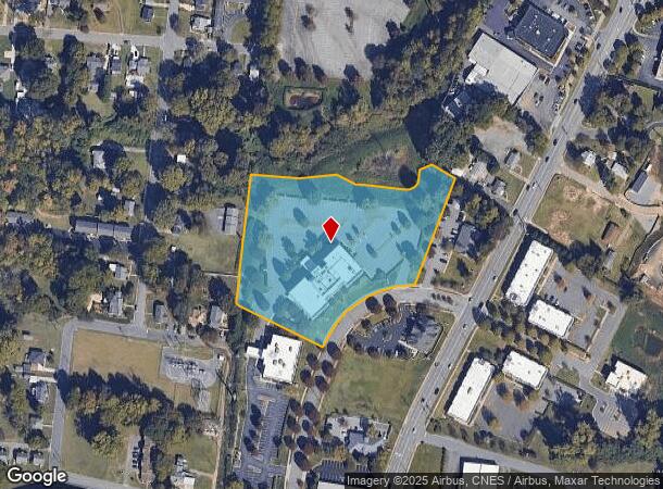  1212 Spruce St, Belmont, NC Parcel Map