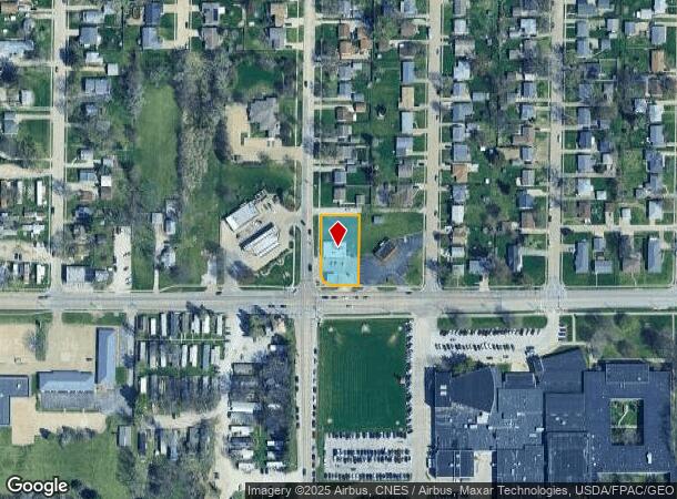  3624 W Locust St, Davenport, IA Parcel Map