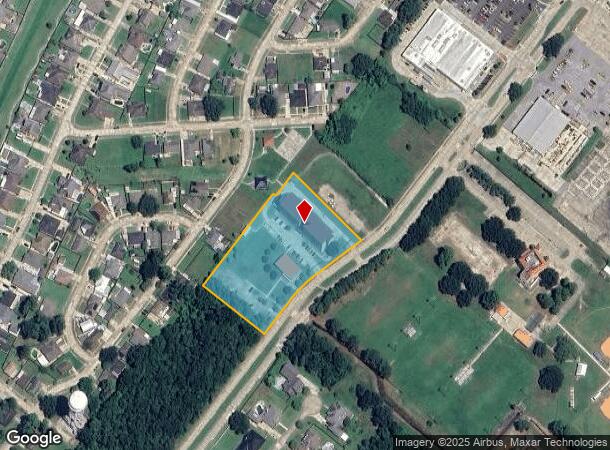 2400 Archbishop Hannan Blvd, Meraux, LA Parcel Map