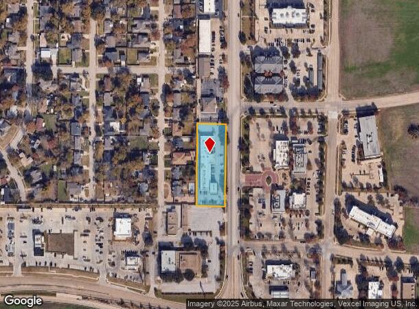  1340 S Main St, Grapevine, TX Parcel Map