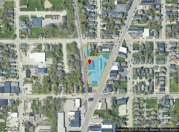  1130 Washington Ave, Racine, WI Parcel Map