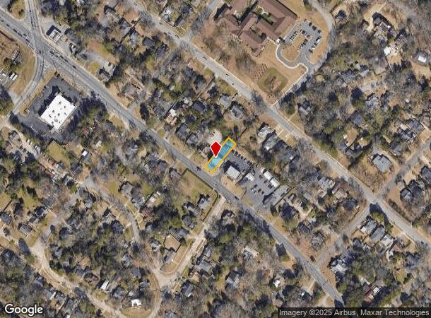  3727 Vineville Ave, Macon, GA Parcel Map