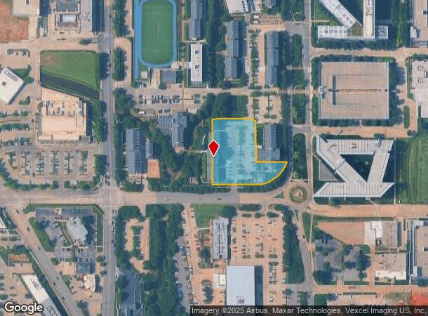 6015 N Classen Blvd, Oklahoma City, OK Parcel Map