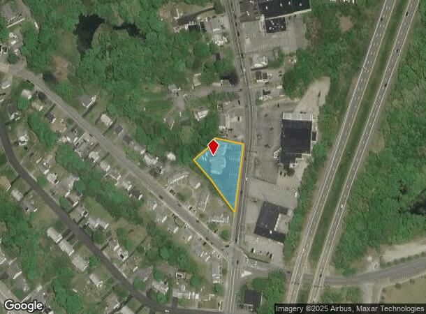  50 Thompson Rd, Webster, MA Parcel Map