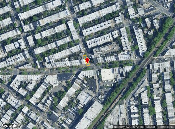  6051 Myrtle Ave, Ridgewood, NY Parcel Map