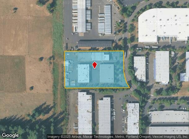  9935 Sw Commerce Cir, Wilsonville, OR Parcel Map