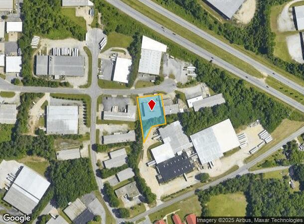  704 Mcway Dr, High Point, NC Parcel Map