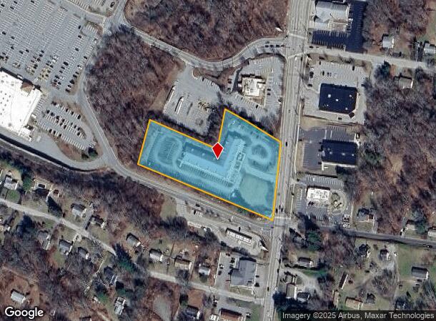 1954 Norwich New London Tpke, Uncasville, CT Parcel Map