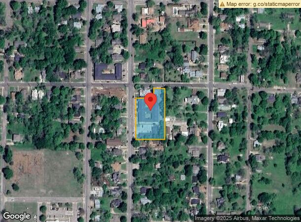  825 S Main St, Paris, TX Parcel Map