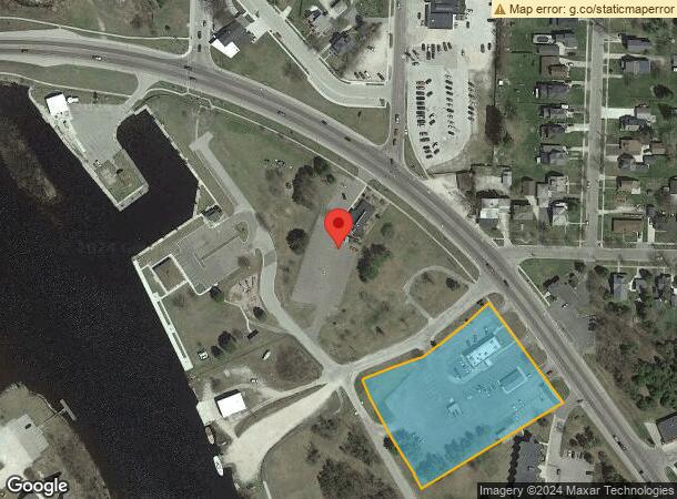  300 E Lakeshore Dr, Manistique, MI Parcel Map