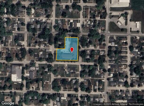  1305 8Th St, Columbus, NE Parcel Map