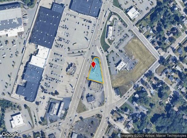 266 Washington St, Attleboro, MA Parcel Map