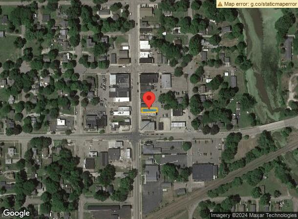  110 N Main St, Bellevue, MI Parcel Map