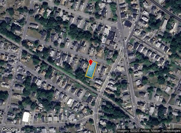  6 Webster St, Taunton, MA Parcel Map