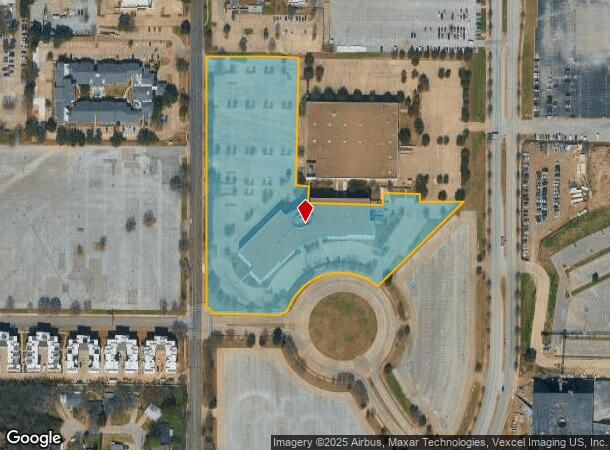 1401 Nolan Ryan Expy, Arlington, TX Parcel Map