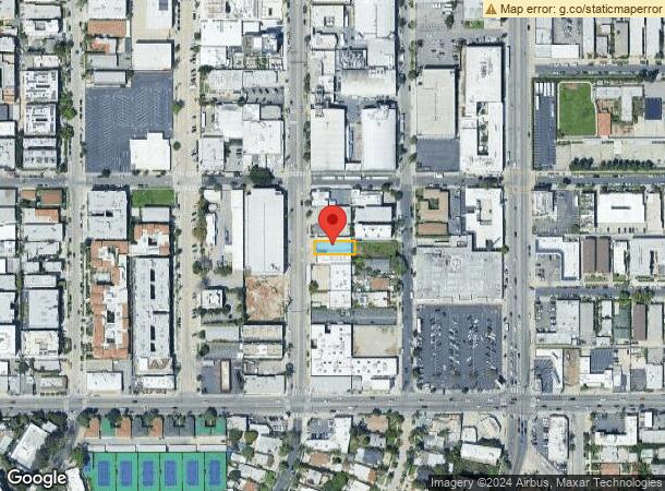  742 N Cahuenga Blvd, Los Angeles, CA Parcel Map