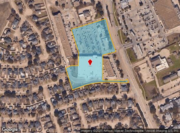  4025 Old Denton Rd, Carrollton, TX Parcel Map