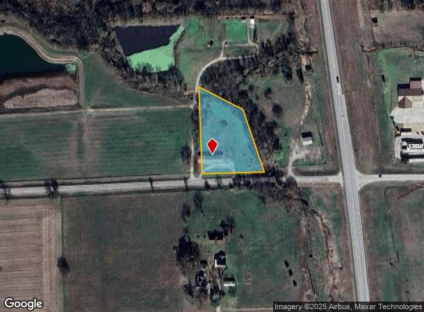 1244 W Main St, Cherryvale, KS Parcel Map