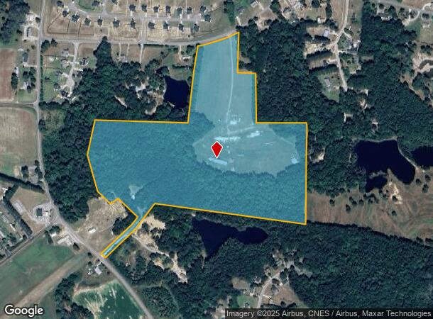  1317 Ridge Rd, Angier, NC Parcel Map