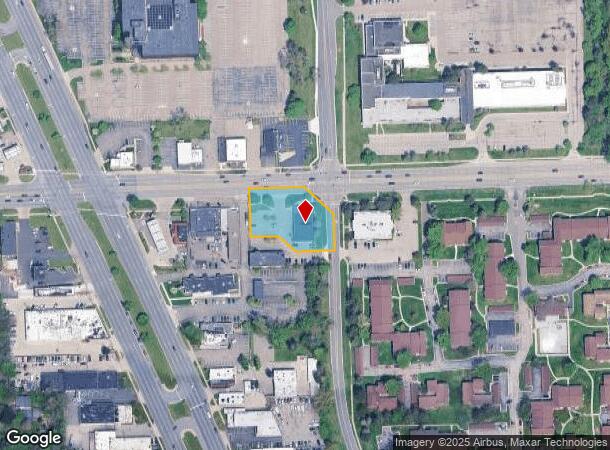  24055 W 10 Mile Rd, Southfield, MI Parcel Map