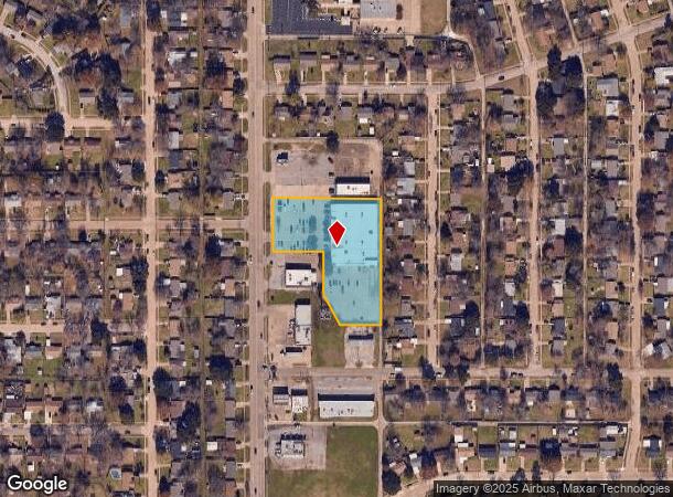  1016 Pioneer Rd, Mesquite, TX Parcel Map