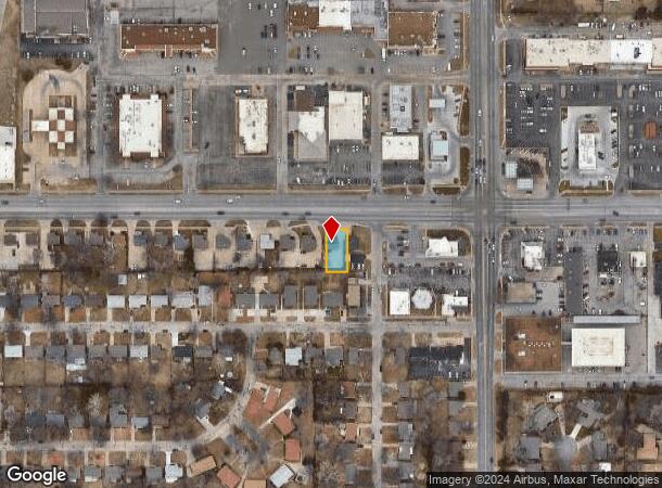  6127 E Central Ave, Wichita, KS Parcel Map