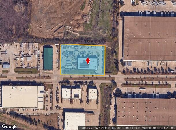  410 Trinity Blvd, Grand Prairie, TX Parcel Map