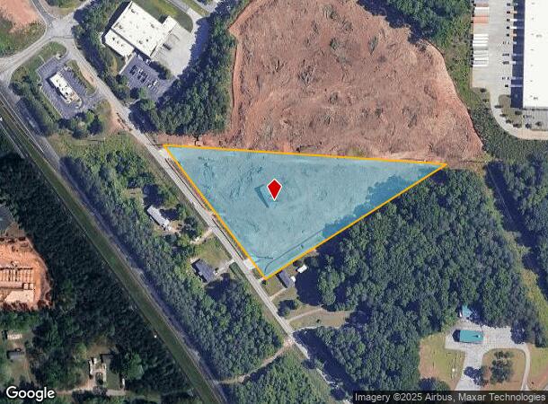  1350 Six Flags Rd, Lithia Springs, GA Parcel Map