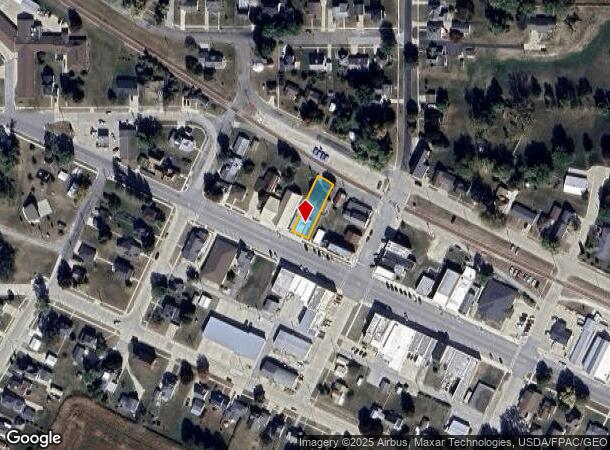 108 W Main St, Ossian, IA Parcel Map